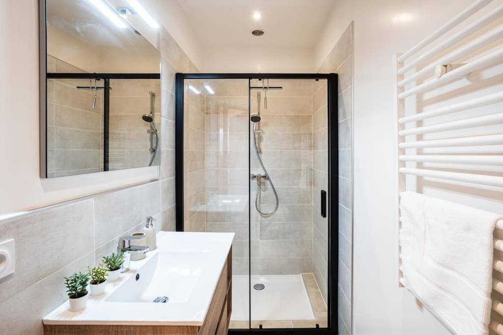 Belle Etoile Et Son Garage Prive Apartment Албервил Екстериор снимка
